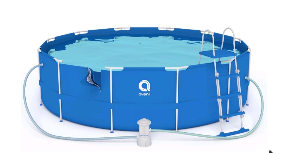 Basen ogrodowy na stelażu