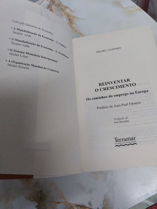 Reinventar o Crescimento, de Michel Gaspard