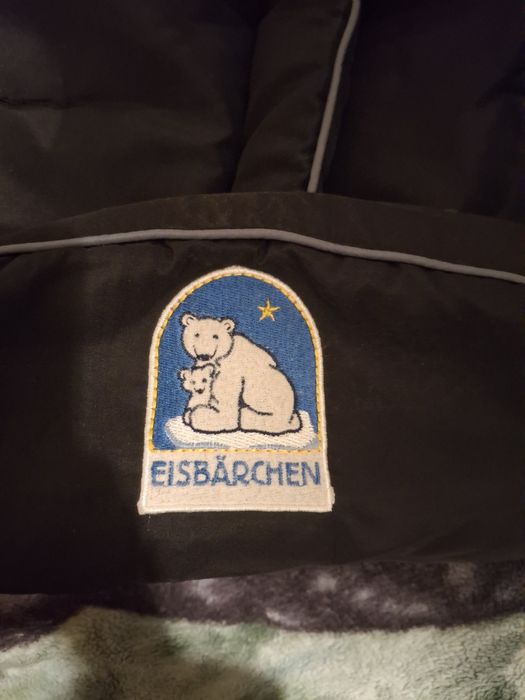 Зимний детский мешок в коляску Eisbarchen