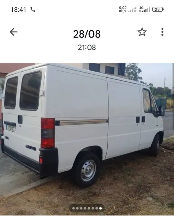 Vende-se carrinha para de trabalhar