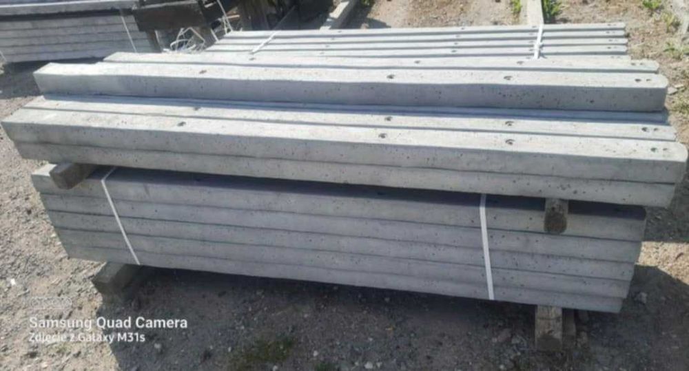 Słupek betonowy do sadu