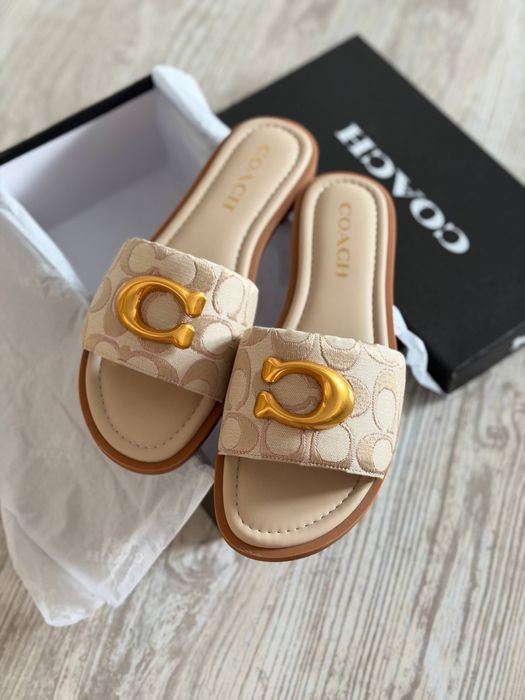 Шльопанці Coach в наявності