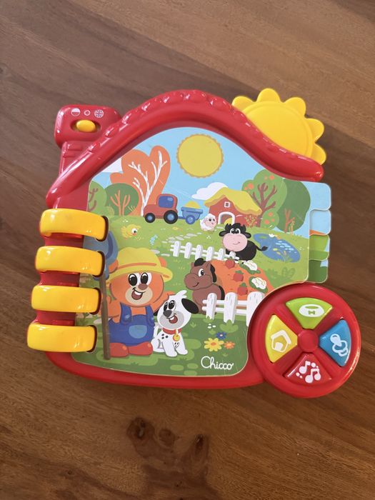 Chicco Książeczka farma dwujęzyczna PL/EN