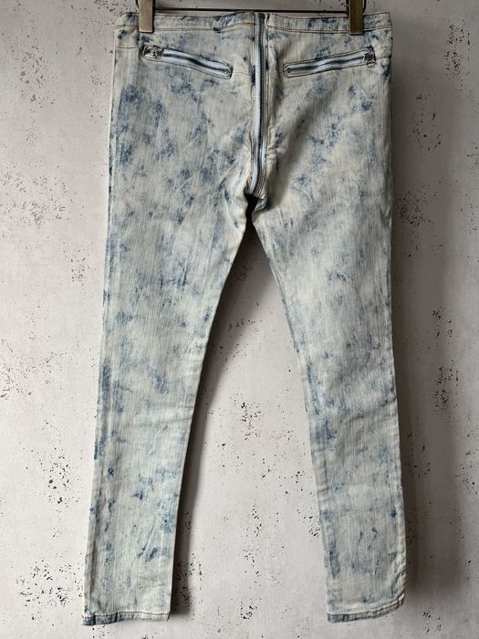 Джинси Balmain з суцільною блискавкою