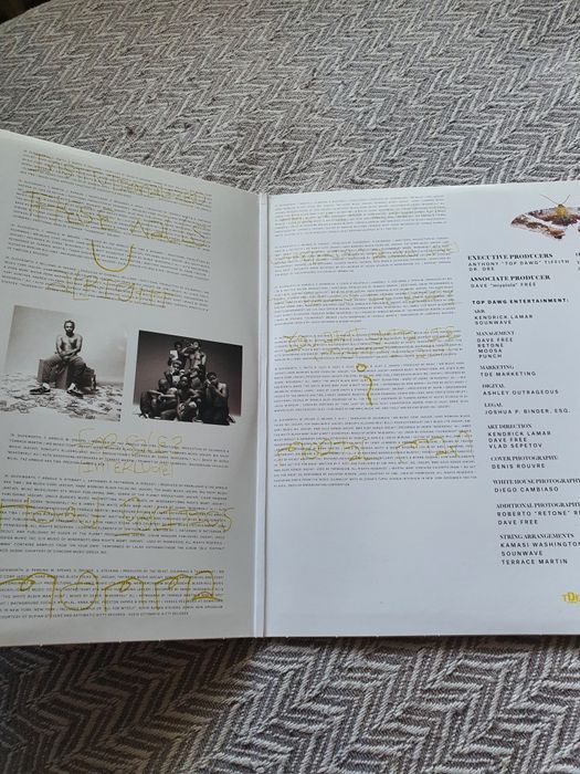 KENDRICK LAMAR To Pimp A Butterfly 2LP EX-
