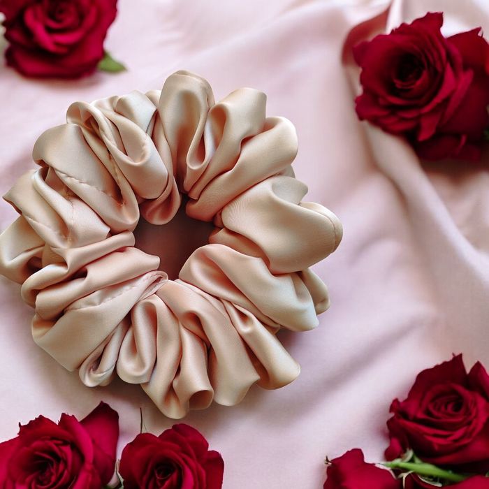 Scrunchie do włosów Maxi Cappuccino