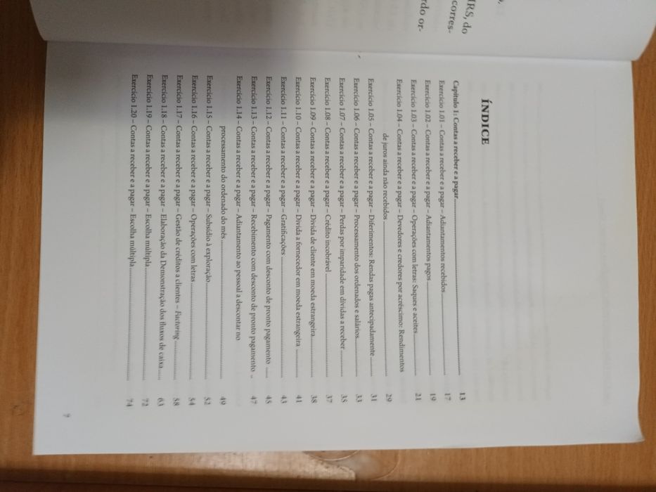 Exercícios de contabilidade financeira