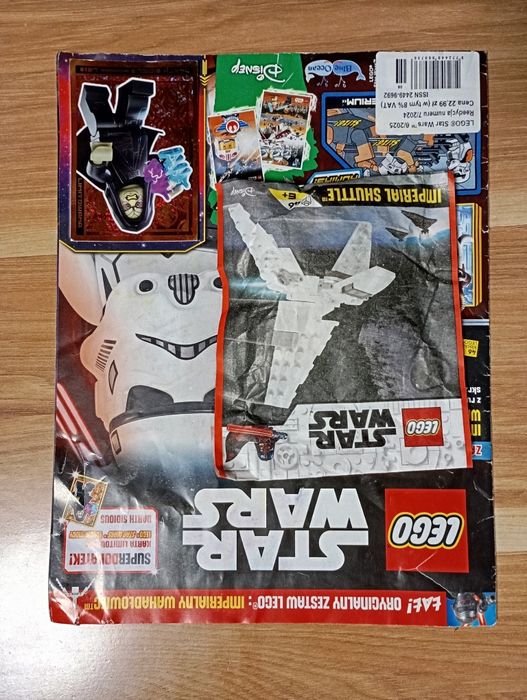 Gazeta gazetka magazyn saszetka klocki LEGO star wars