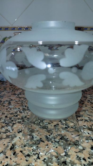 Abajur/globo candeeiro vintage