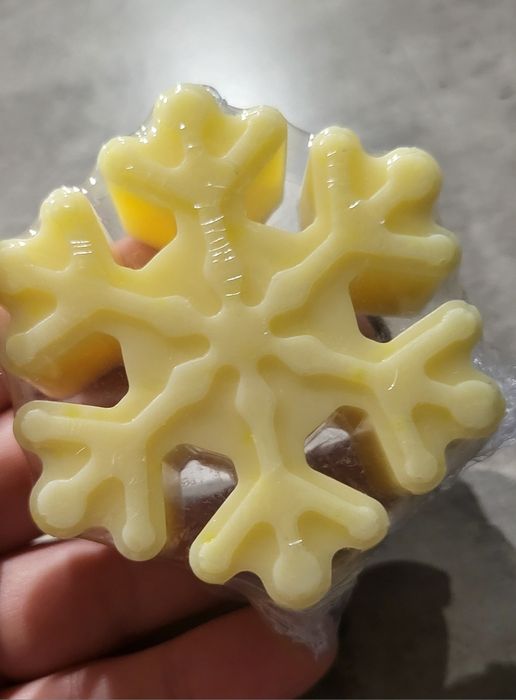 Mydełka glicerynowe świąteczne wzory + kraftowe pudełko