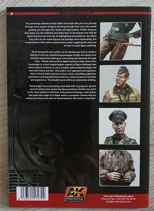 AK-Interactive Panzer Crew Uniforms Painting Guide. Learning Series 02