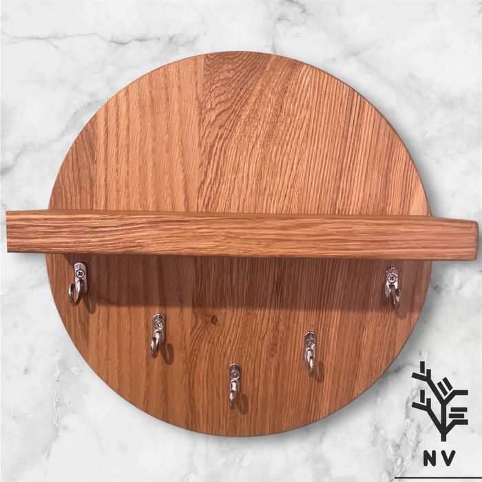 Ключниця деревяна кругла (Дуб)