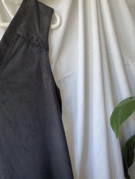 Vestido curto com franjas da Pull&Bear