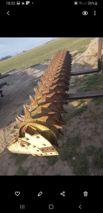 Wał Packera 2.5m, 3m Maschio