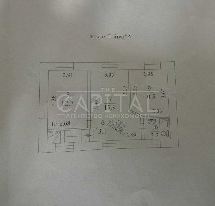 Оренда будинку на Оболоні.Площа 153 м² вул. Богатирська.