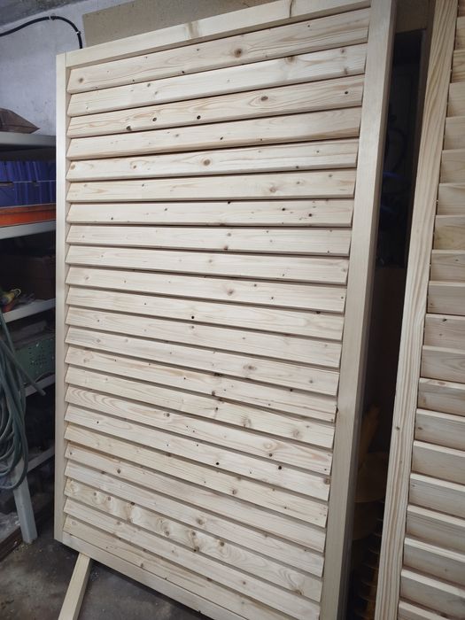 Ruchome deski shutters żaluzje ogrodowe