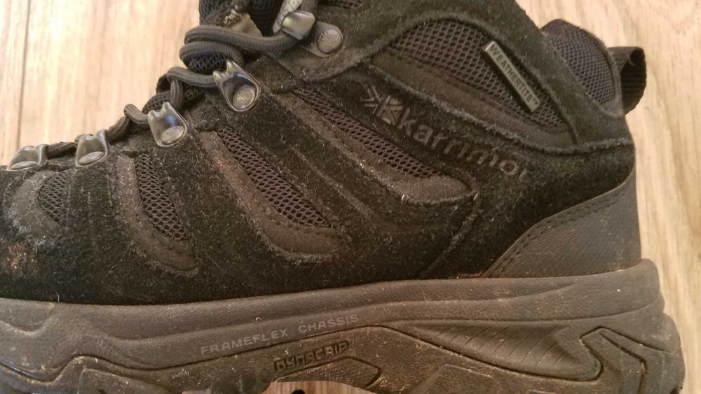 Buty KARRIMOR Mount MID 41/42 26.5cm Skóra trekkingowe wodoodporne BDB