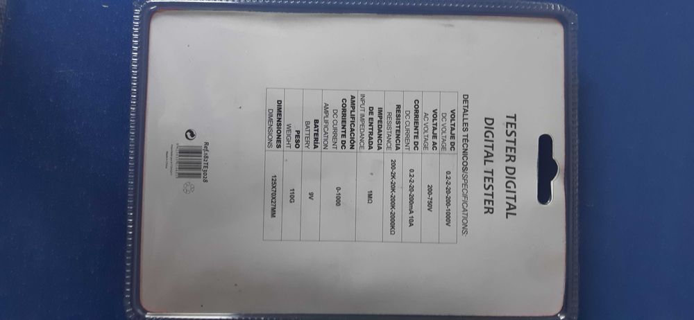 Multímetro Digital Wolf-Tools