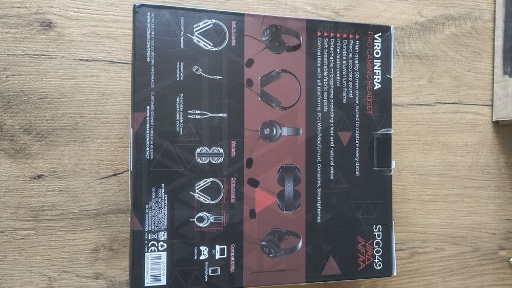 Słuchawki gemingowe komputerowe