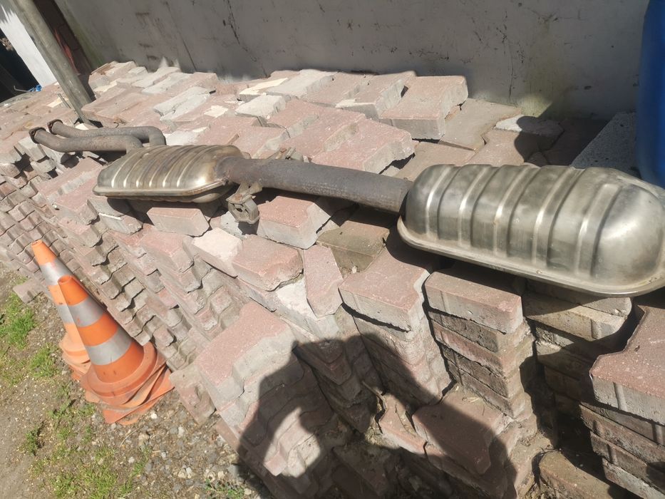 BMW E46 M54 M52 wydech układ wydechowy kompletny + portki