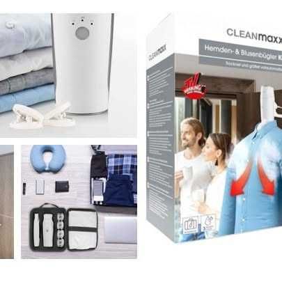 CLEANmaxx Ferro de Camisa Compacto e Blusas-Novo na Caixa, Nunca Usado