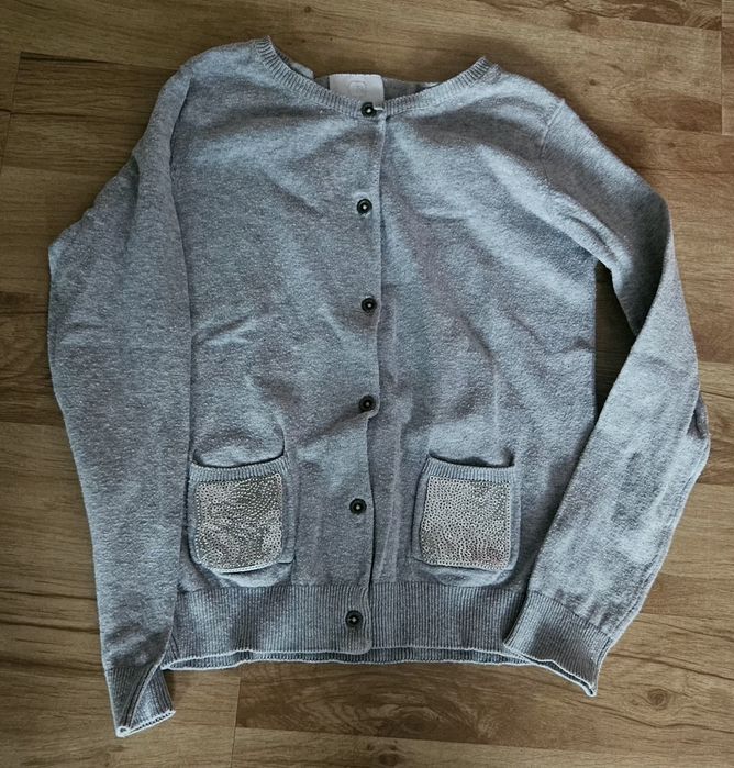 Sweter rozpinany 140
