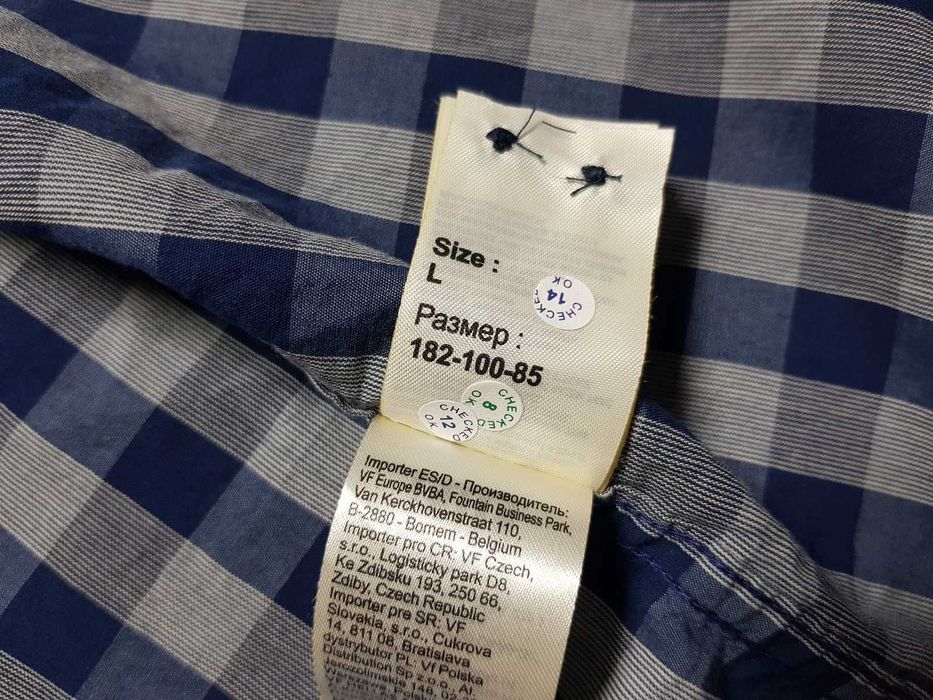 WRANGLER - SLIM / Męska Koszula roz. L Igła Stan