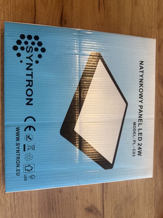 Natynkowy panel led 24W nowy 30x30