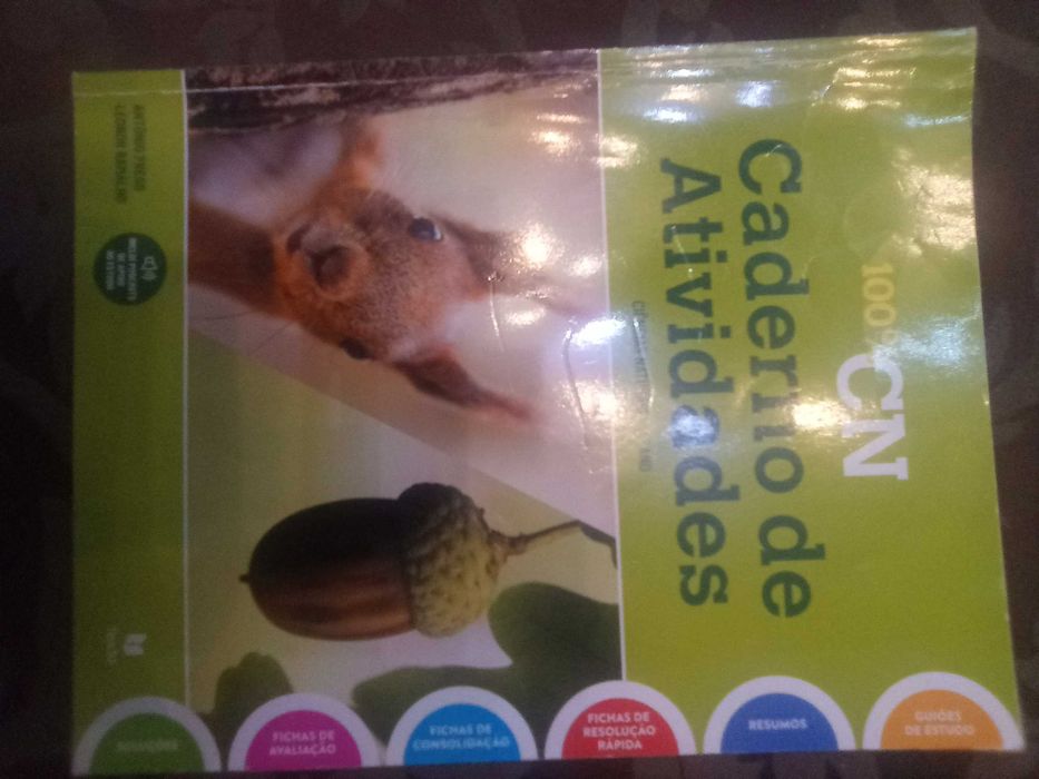 Livro de Ciencias Naturais 8º ano + caderno de atividades - 100% CN