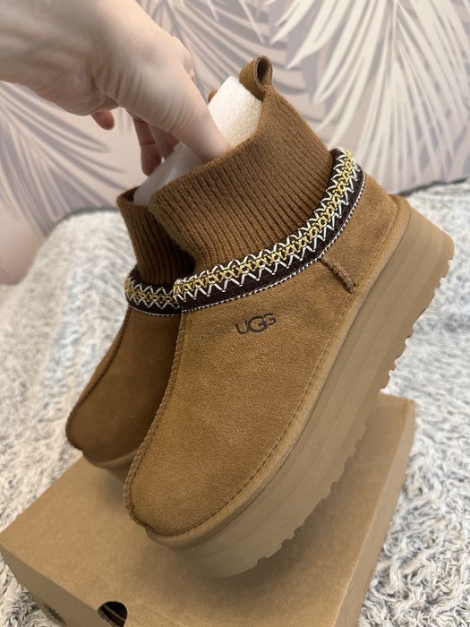 UGG  Tasman Tazz Platform Sock Уггі зі шкарпеткою 37