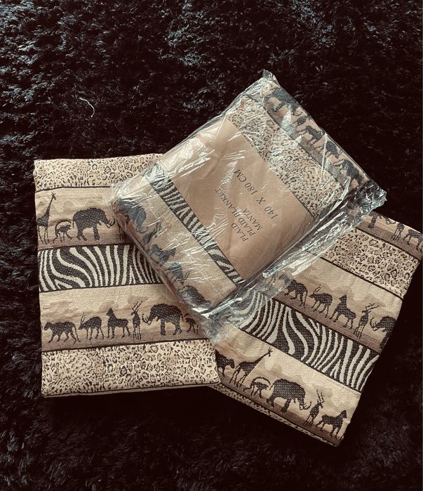 Tecido estampa selva africana