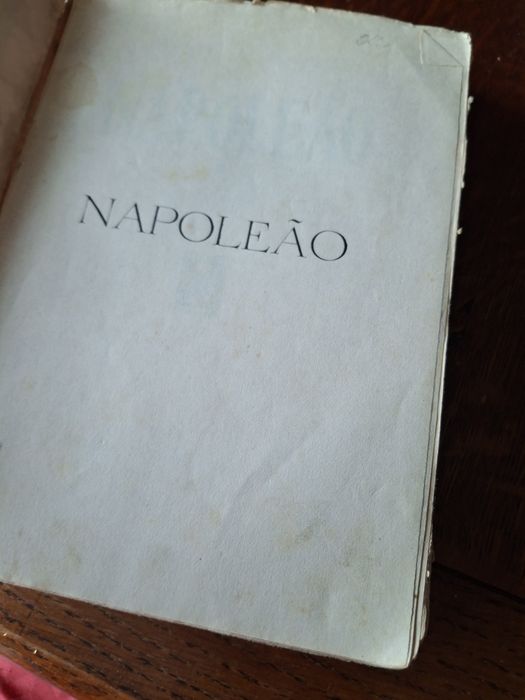 Livro Napoleao  Teixeira de Pacoaes primeira ediicao
