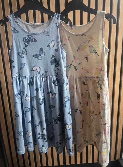 Paka zestaw 6szt sukienek dla dziewczynki 134 - 140 H&M C&A Sinsay