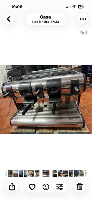 Máquina de café dois grupos