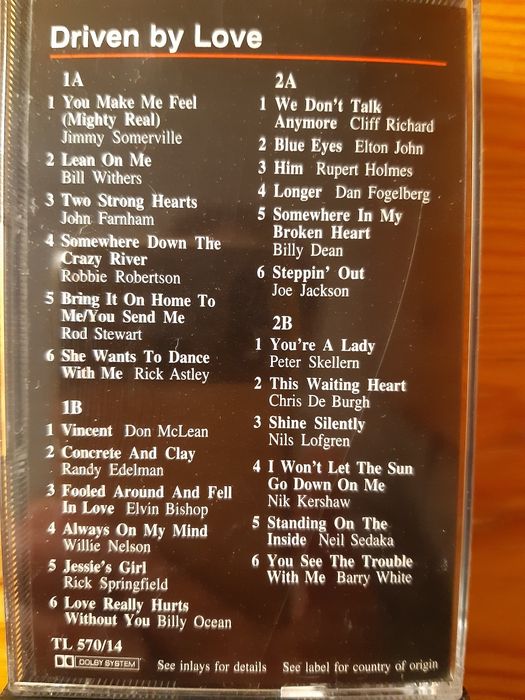 Kolekcja kaset magnetofonowych 20 szt The Emotion Collection
