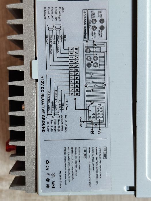 Radio Bluetooth USB Pilot IR. Pełen komplet