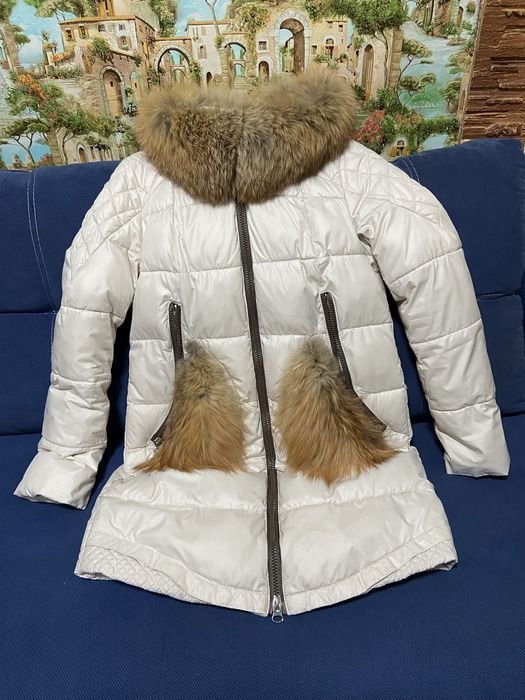 Зимова куртка з натуральним хутром