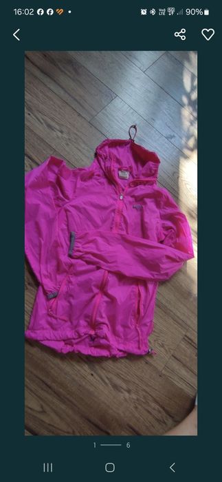 Różowa kurtka sportowa KARI TRAA XS