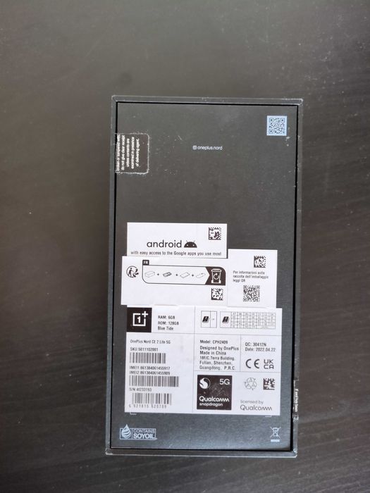 Oneplus Nord CE 2 Lite 5G - 6 GB/ 128GB