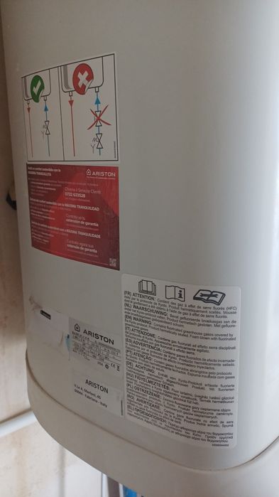 Pompa ciepła, podgrzewacz wody Ariston