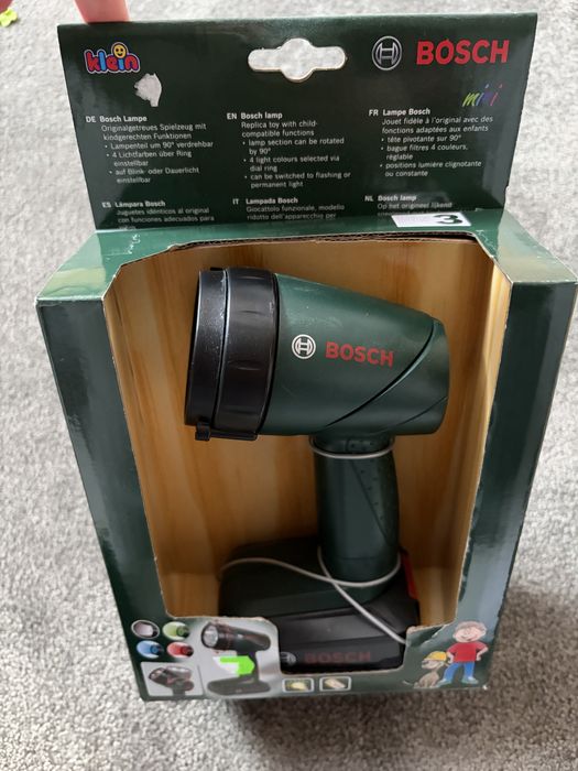 Latarka dla dzieci bosch klein nowa mini klein ścieci