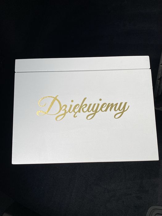 Skrzynka na koperty slubne