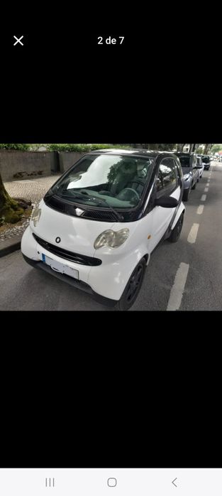 Espetacular Smart Fortwo Coupé 2004 AUTOMÁTICA