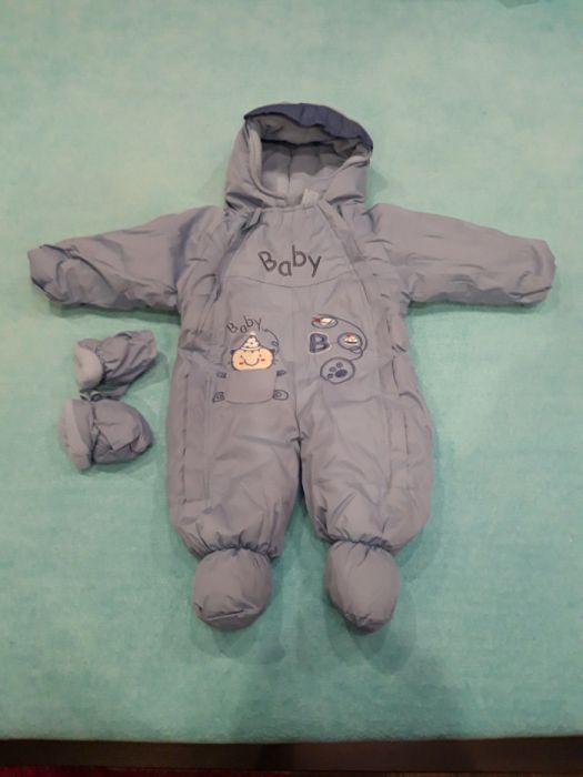 Kombinezon zimowy 6-9 m-cy