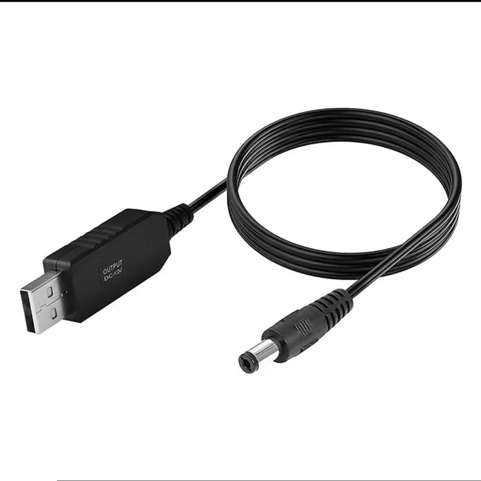 В НАЯВНОСТІ! USB DC кабель для роутера 5V, 9V, 12V