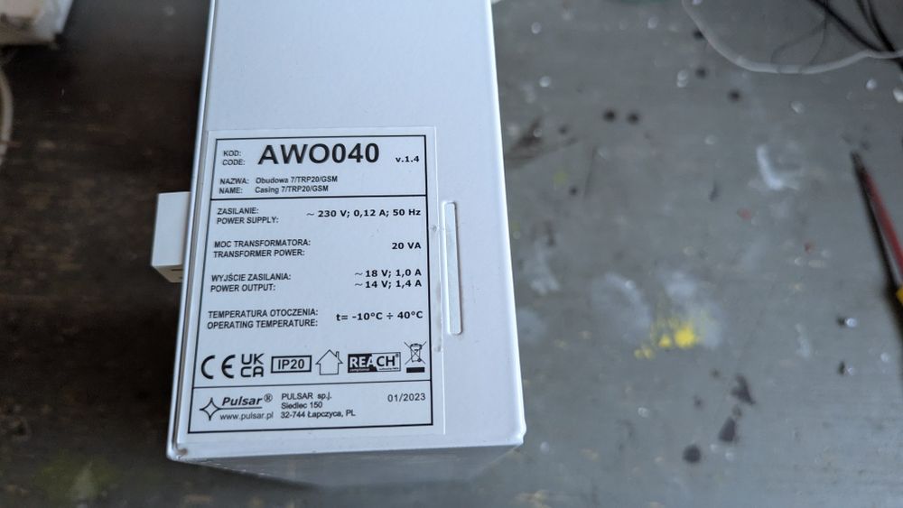 Obudowa Pulsar AWO 040
