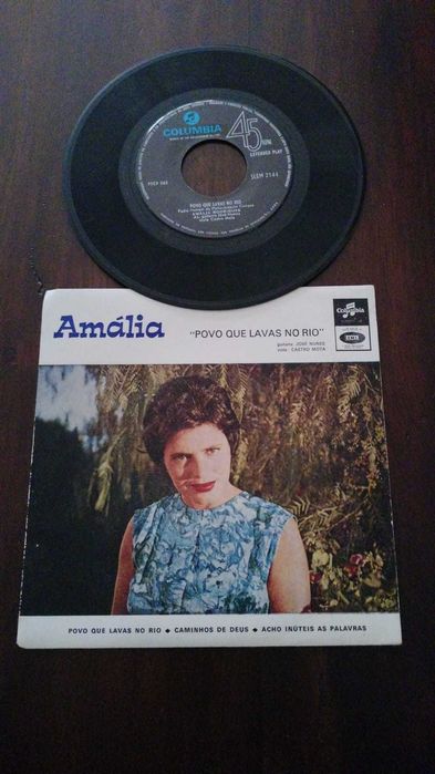 Single de vinilo - Amália Rodrigues