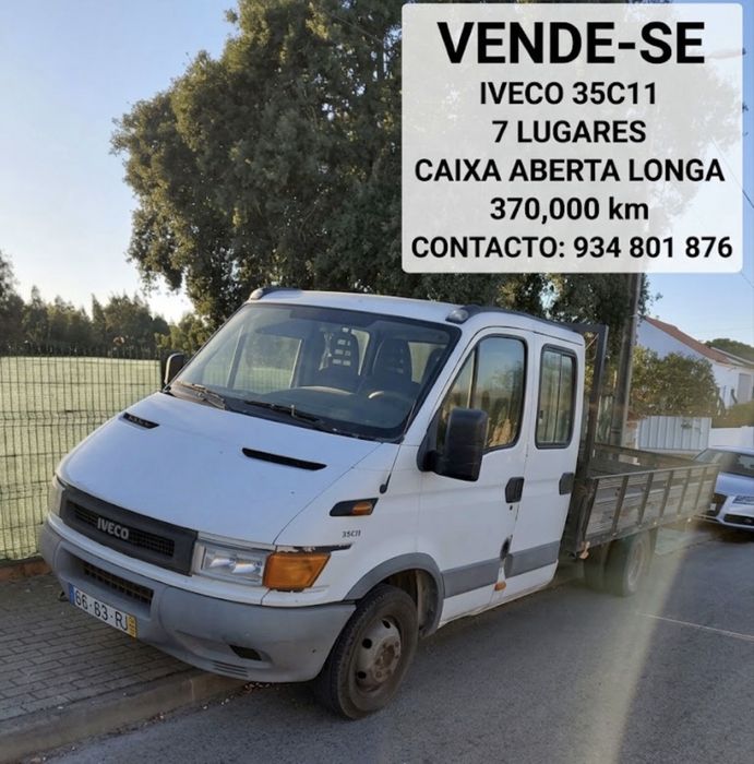 Iveco Dail 35C11 2.8 turbo 7 lugares  Diesel caixa aberta longa 2002