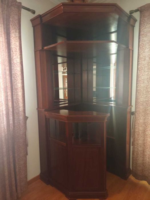 Móvel de Sala com Mesa de Jantar e 6 Cadeiras e Bar
