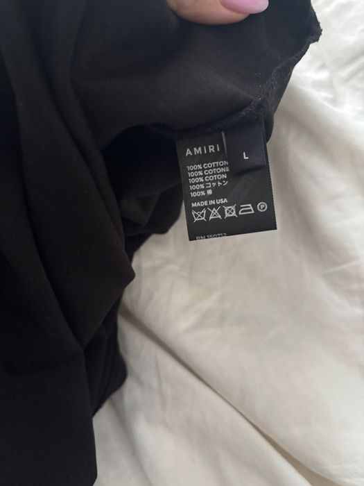 T-shirt Amiri roz l nowy